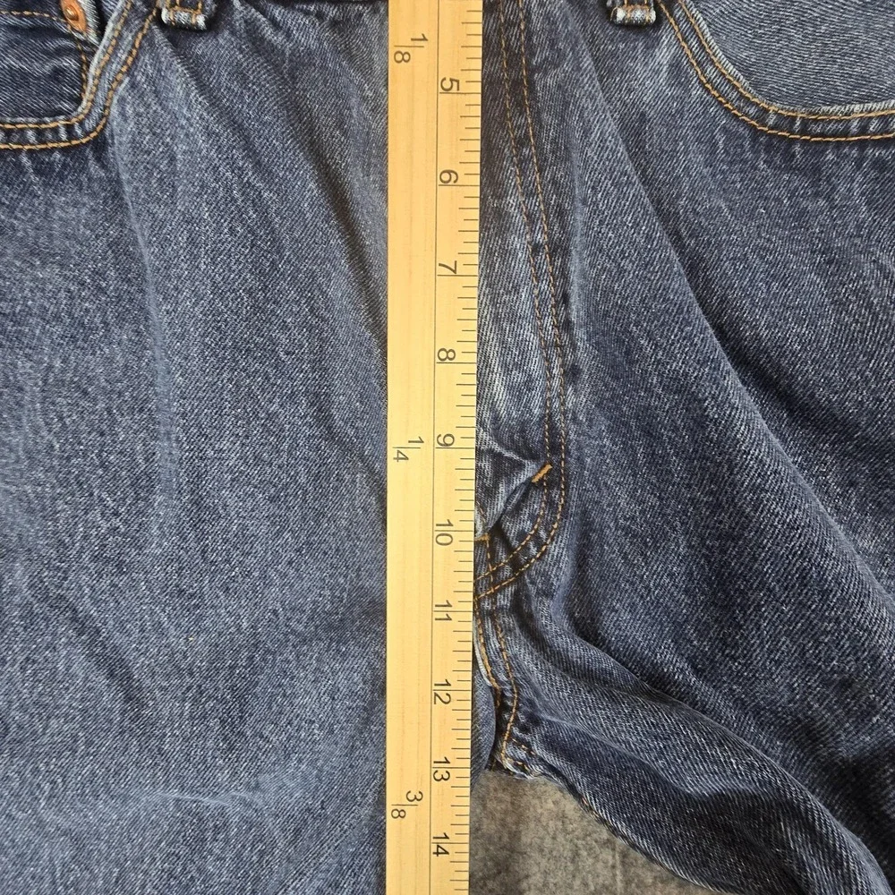 Levi's 550 Jeans Mens 38x29 Blue Relaxed Tapered Denim Zip Fly Medium Wash‎